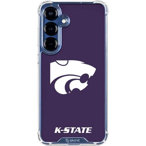 Kansas State University K-State Galaxy S25 Clear Case